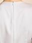  TS Simplicity Contrast Color Long Sleeve Slim Sheath Dress