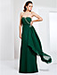  Sheath/Column Sweetheart Floor-length Chiffon Evening Dress