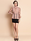  TS Kungliga High Neck Organza Ruffle Blouse skjorta