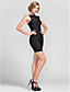  Sheath/Column Short/Mini Rayon Bandage Dress