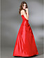  A-line Sweetheart Floor-length Taffeta Evening/Prom Dress
