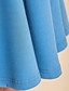  TS Sleeveless Slim Waist Swing Jersey Dress