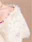  Gorgeous Faux Fur Wedding / Special Occasion Shawl / Wrap With Rhinestone (More Colors)
