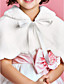  Flower Girl's Faux Fur Avond / bruiloft sjaal