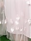  Empire Strapless Knee-length Tulle Over Satin Bridesmaid/ Wedding Party Dress