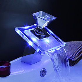 Waterfall Bathroom Faucet on 