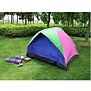 Three People Twin Size Tent+24 Round Portable Tent Light (HYYP208)(Start From 10 Units)