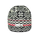 SAMII Jacquard Argyle Knit Beanie Hat-Black (0031) (Start From 20 Units)-Free Shipping
