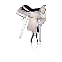 Hand-made Sculpture Rancher Horse Saddle(MS039)