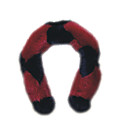 Luxurious Rabbit Fur Shawl (Red / Black) (SF0202) (Start From 50 Units)-Free Shipping