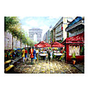 Handmade Landscape Art Oil Painting on Canvas With Wood Frame (DH-035) -Free Shipping