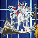 Santa Christmas Ornament Horn (GJ019) (Start From 30 Units)-Free Shipping