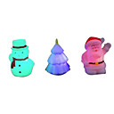 1-pezzo multi color illuminati ornamenti di Natale (sdbc015) (a partire da 300 unità), spedizione gratuita