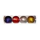 Set of 4 Glitter Shatterproof Christmas Ball / 12CM (SDBG082) (Start From 100 Units)-Free Shipping