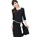Belted Pleat Babydoll Dress(YFNS051) (Start From 10 Units)Free Shipping