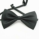 zwart 100% Zuid-Koreaanse zijde self-stropdas bowtie (qrj061) (vanaf 3 stuks) gratis verzending
