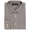 Top Grade Men's Long Sleeve Twill Wrinkle Dress Shirt (QRJ013-3) -Free Shipping by Air Mail