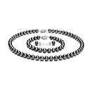 14k 6,5 - 7mm aaa schwarz Süßwasser-Zuchtperlen 3pc Set (dszz100) (ab 5 Stück) Versandkosten