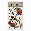 Animal Temporary Tattoos One Sheet  (Start From 50 Units)