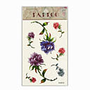 Flower Temporary Tattoos One Sheet  (Start From 50 Units)
