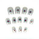 12 PC Special Design Art Acrylic False Nails Tips  (Start From 20 Units)