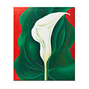 Single Calla Lily by Georgia O'Keeffe 36" x 24" SZH011 (Start From 20 Units) Free Shipping