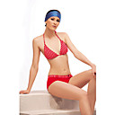 Sexy Red Two Piece Halter Bikini Swimwear (YZ99801)
