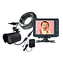 monitor do bebê de 5 polegadas com fio com uma câmera com fio de visão noturna ccd (szq138)