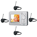 2.4GHz 4-CH palm wireless mobile AV receiver With 4 X 203CA AF011 (Start From 5 Units) Free Shipping