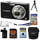 Panasonic Lumix DMC-fx36 (FX35) 10.7mp fotocamera digitale + scheda SD da 4GB + batteria extra + 6 bonus