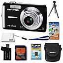 Olympus FE-340 8.4mp fotocamera digitale + scheda xD 1 GB + batteria extra + 6 bonus