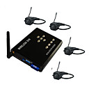 Movimento senza fili a 2,4 GHz individuare quattro canali DVR con 4 telecamere CMOS pinhole kit (szq290)
