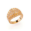 Rose Gold Cubic Zirconia Ring - CZ Ring RYX5-0025 (SZY324)