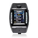 F3 Tri-band Watch Style Cell Phone Black