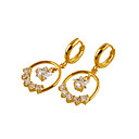 Star Whisper Cubice Zirconia Earring - Cubice Zirconia E015 - 03 (SZY687)