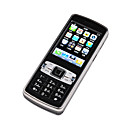 Lanye n70 projeção celular touchscreen preto e prata (não para os EUA / Canadá) (szr295)