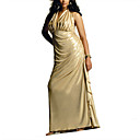 empire halter parole longueur satin robe du soir / robe de bal (gye013)