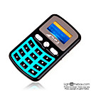 4GB Mini MP3 Players With Speaker Black-blue(SZM072)