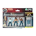 3pcs WWE Wrestling-Professional Action Figure with Color Box/ Deuce, The Great Khali, Undertaker
