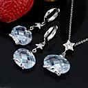 24K Gold Plate Shining CZ Jewelry Set-Cubic Zirconia Jewelry Set SDX-0049 (SZY1714)