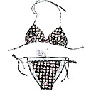 Hot Popular Two Piece Bikini Swimwear Swimsuit, Size M, L, XL (AMS015)