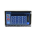 7-pulgadas 2 Din pantalla táctil en el tablero de coches reproductor de DVD y televisión función bluetooth szc609