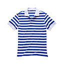 classique ajustée à manches courtes polo en 100% coton (pfk001)
