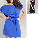 Gathered Overd Tee Dress (09VQX033)