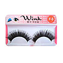 Longer Version of Fashion  Eyelashes F-5 - 10 Pairs, Runway Style
