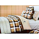 4PCS Greenwich Bedding Comforter Set(YL 1400001)