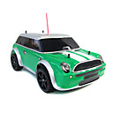 1:16 Scale 4WD Electric Powered On-Road Green MINI RC Racing Car Radio Remote Control (YX01294-2)