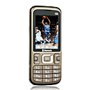 Q1 Dual Card Quad Band Flashlight Flat Touch Screen Cell Phone Black&Gray(SZRW506)