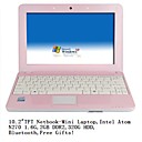Netbook-Mini Laptop-10.2"TFT-Intel Atom N270 1.6G-1GB DDR2-320G-Free Gifts (SMQ2278)