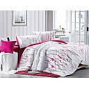 4-pc Irlande couette prune coton taille couvrir set - Livraison gratuite (9s200011s)